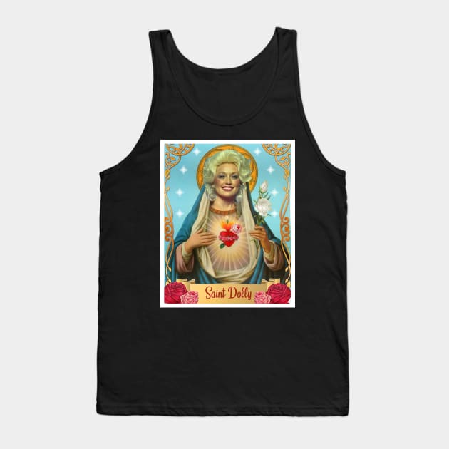 saint dolly parton Tank Top by danyrans